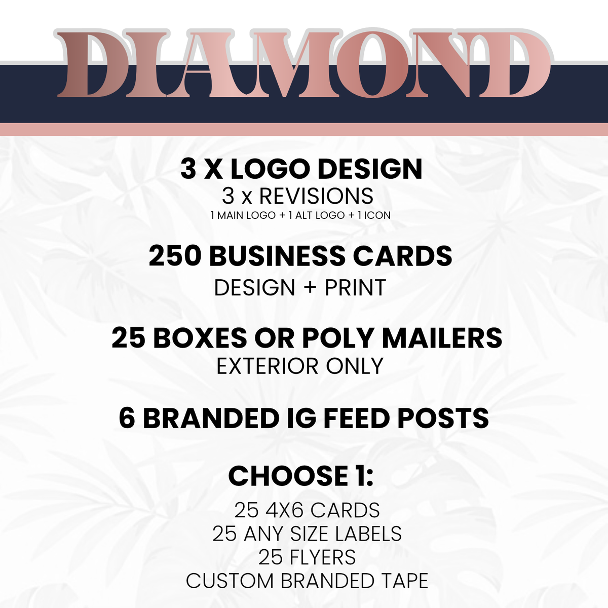 Diamond Branding Package